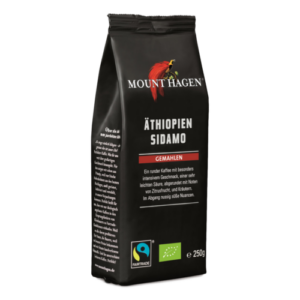 Mount Hagen bio Etióp kávé, őrölt - Fairtrade 250g