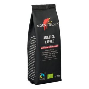 Mount Hagen bio koffeinmentes arabica kávé, őrölt - Fairtrade 250g