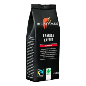 Mount Hagen bio pörkölt kávé, őrölt - Fairtrade 250g