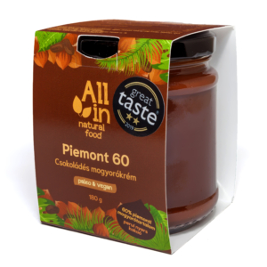 All in natural food Piemont 60 csokoládés mogyorókrém 180g
