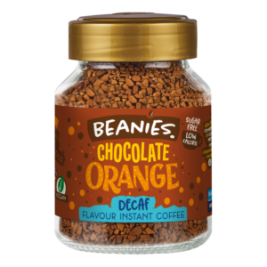 Beanies Chocolate Orange - csokoládés narancsos koffeinmentes instant kávé 50g