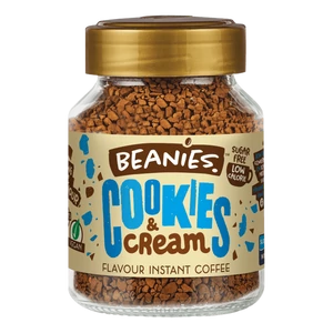 Beanies Cookies &amp;amp; Cream - krémes keksz instant kávé 50g