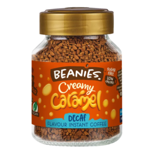 Beanies Creamy Caramell - krémes karamella koffeinmentes instant kávé 50g