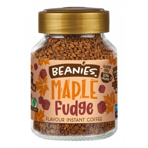 Beanies Maple Fudge - juharszirupos karamellás instant kávé 50g