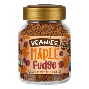 Beanies Maple Fudge - juharszirupos karamellás instant kávé 50g