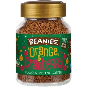 Beanies Orange and Cranberry - narancsos vörösáfonyás instant kávé 50g