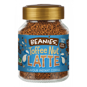 Beanies Toffee Nut Latte - karamellás mogyorós instant kávé 50g