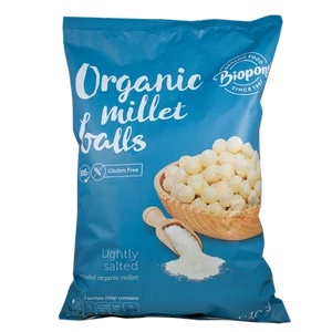 Biopont bio extrudált kölesgolyó, enyhén sós 100g