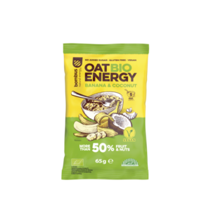 Bombus Oat Energy bio zabkása banán és kókusz 65g