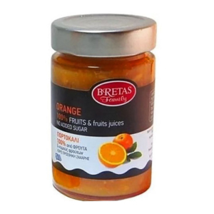 Bretas 100% dzsem - narancs 240g