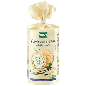 Byodo bio kukoricaszelet 100g - tengeri sóval