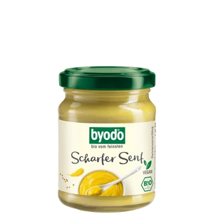 Byodo bio extra erős mustár 125ml