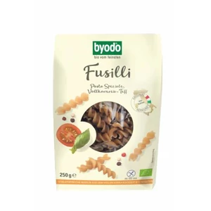 Byodo bio gluténmentes fusilli teljes kiőrlésű rizs-teff tészta 250g