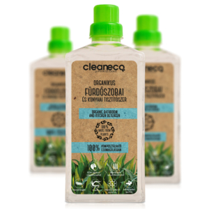 Cleaneco organikus fürdőszobai és konyhai tisztítószer 1l