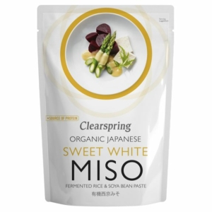 Clearspring bio japán édes fehérmiszó - 250g
