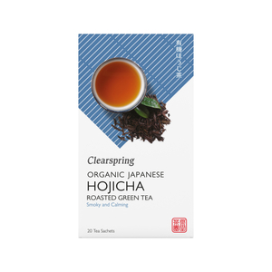 Clearspring bio japán Hojicha pirított zöld tea - 20 filter 36g