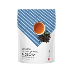 Clearspring bio japán Hojicha pirított zöld tea - ömlesztett 90g