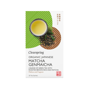 Clearspirng bio japán Matcha Genmaicha tea - 20 filter 36g