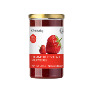 Clearspring bio gyümölcskrém - eper 280g