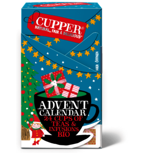 Cupper bio Adventi kalendárium teaválogatás - 24 filter 48g