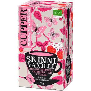 Cupper bio Skinni Vanilli - vaníliás gyümölcstea - 20 filter 40g