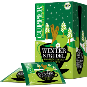 Cupper Winter Strudel - almás fahéjas bio gyümölcstea - 20 filter 50g