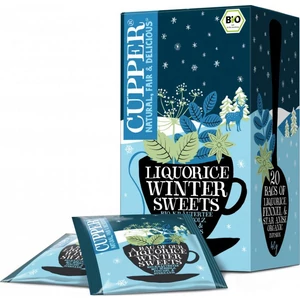 Cupper Liquorice Winter Sweets - téli ébredés bio herbatea - 20 filter 40g