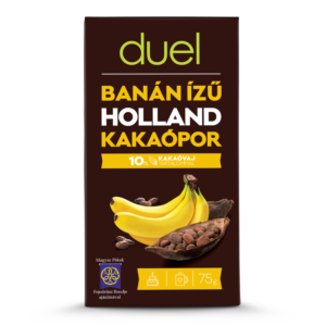 Duel banán ízű holland kakaópor 75g