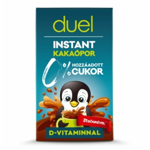 Duel instant kakaópor hozzáadott cukor nélkül 125g