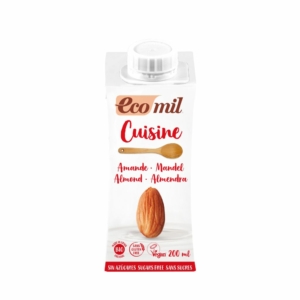 Ecomil bio cukormentes mandulás főzőkrém 200ml