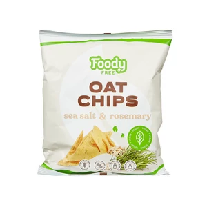 Foody Free gluténmentes zab chips tengeri sóval és rozmaringgal 50g