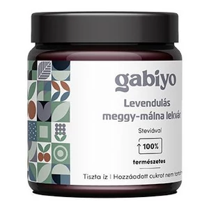 Gabiyo levendulás meggy-málna lekvár 200g