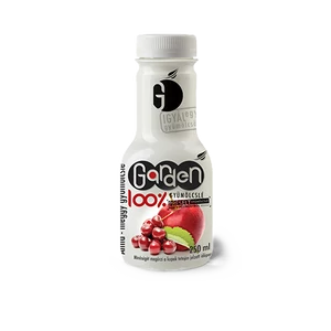 Garden 100% alma-meggy gyümölcslé 250ml