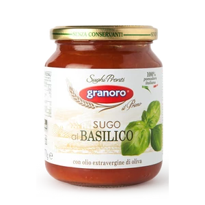 Granoro bazsalikomos paradicsomszósz 370g
