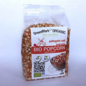 Greenmark Organic bio popcorn 500g