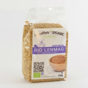 Greenmark Organic bio lenmag aranysárga 250g