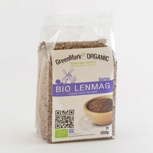 GreenMark  Organic bio lenmag barna 250g