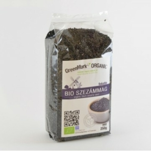 GreenMark Organic bio szezámmag fekete 250g
