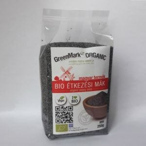 GreenMark Organic bio étkezési mák 250g