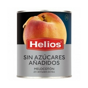 Helios őszibarack befőtt édesítőszerrel 850g