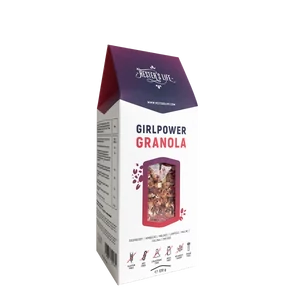 Hester&#039;s Life Girlpower Granola - málnás granola 320g