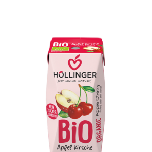 Höllinger bio alma-cseresznye gyümölcslé 200ml