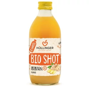 Höllinger bio immun plus shot - gyömbér acerola 330ml