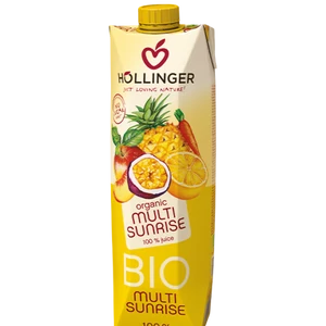 Höllinger bio Multi Sunrise gyümöcslé 1000ml