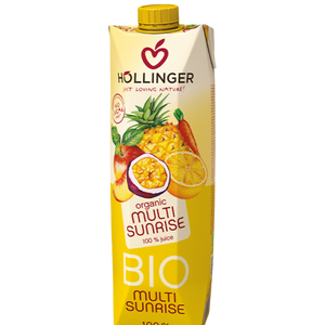 Höllinger bio Multi Sunrise gyümöcslé 1000ml