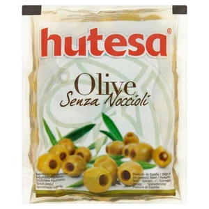Hutesa olajbogyó - zöld, magozott, zacskós 180g