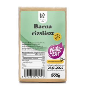 Its-us-Naturbit barna rizsliszt 500g
