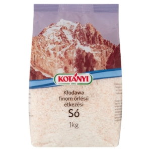 Kotányi Klodawa finom őrlésű étkezési só 1kg