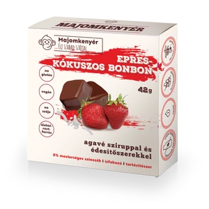 Majomkenyér epres-kókuszos bonbon 42g