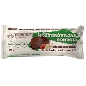Majomkenyér mogyoróvajas bonbon szelet 21g